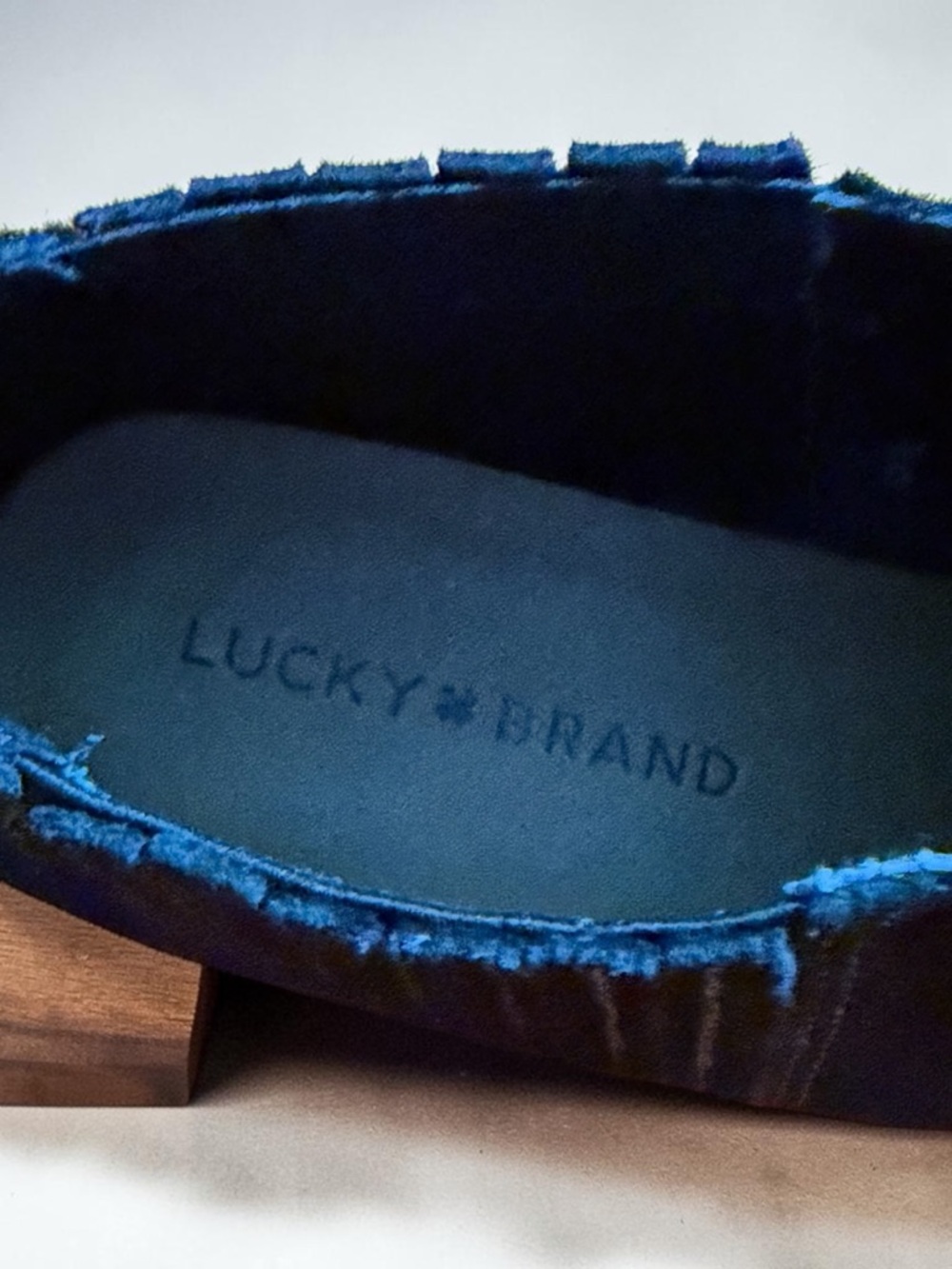 Lucky Brand Black Suede Ankle Bootie- Size 8.5 - Picture 9 of 12